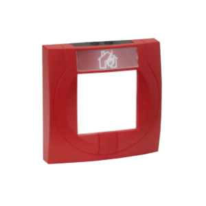 704900 MCP housing, large, red, glass pane